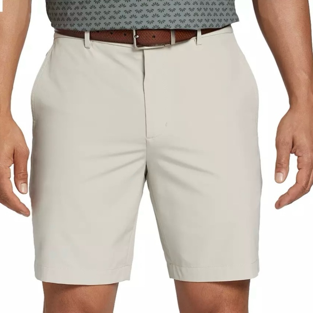 Grand Slam Performance Golf Shorts Khaki Size 38 like-new
